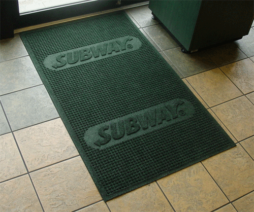 Subway Logo Vertical Floor Mat