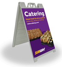 24 x 36 A-Frame - Catering