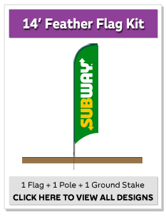14' Feather Flags